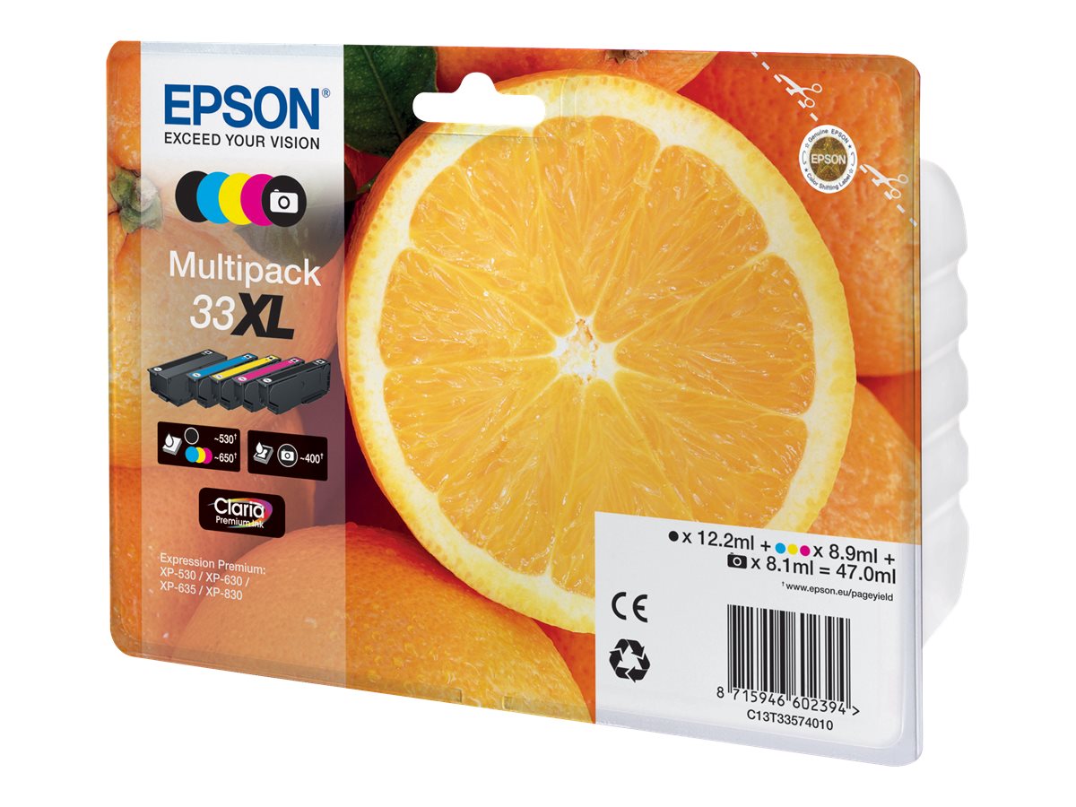EPSON 4LB Multipack Oranges alarmed - Claria Premium Ink w/s