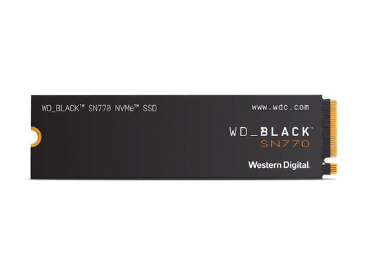 WD Black SSD SN770 NVMe 500Go PCIe Gen4 16GT/s M.2 2280
