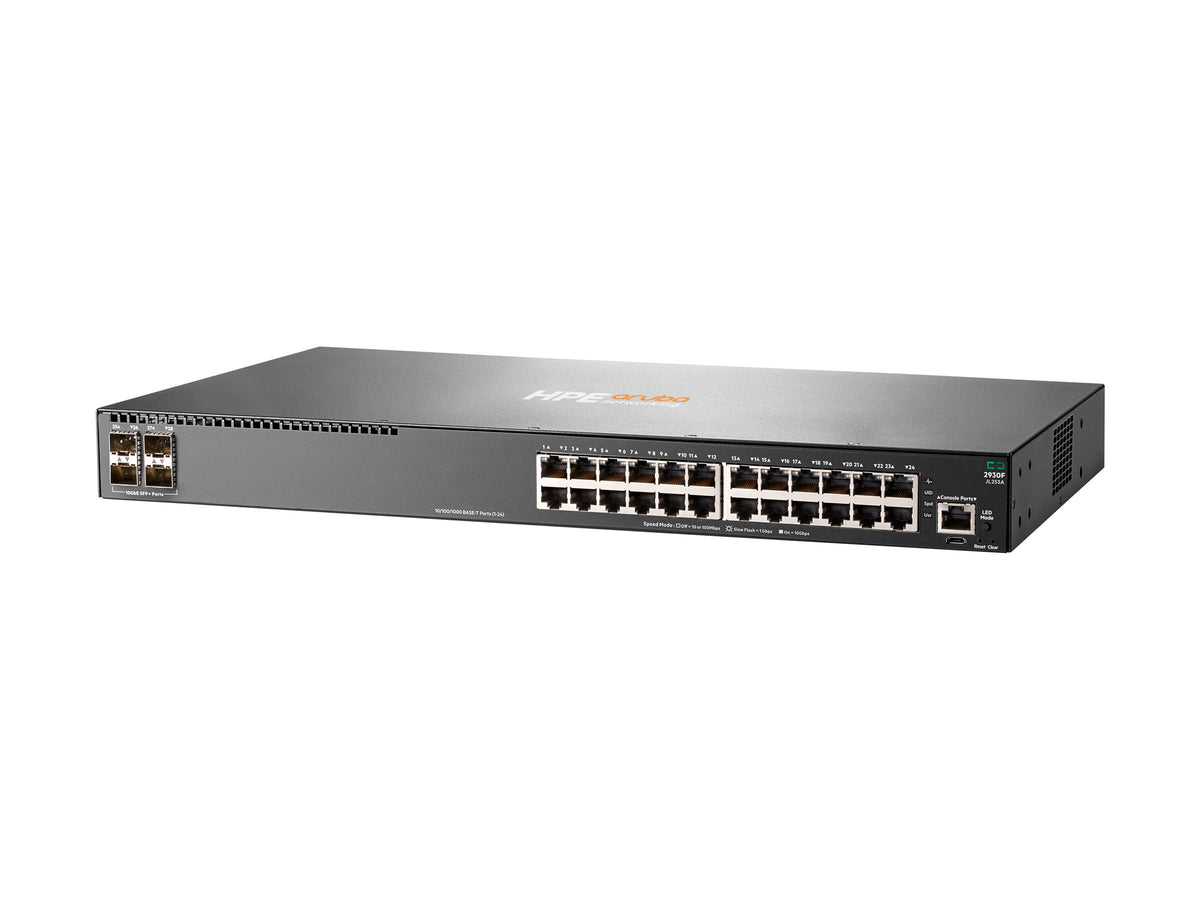HPE Aruba 2930F 24G 4SFP+ Switch Europe - English