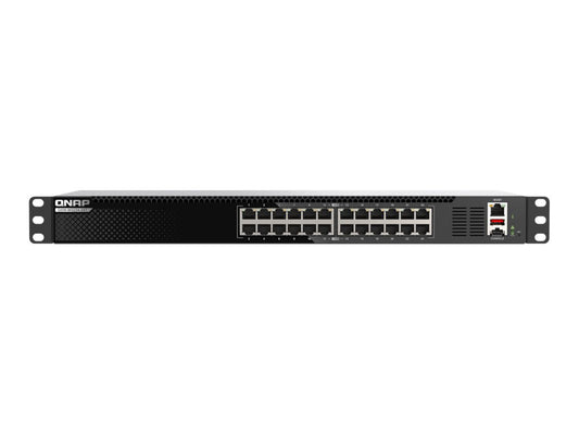 QNAP QSW-M3224-24T Management Switch 24 port of 10gbE RJ45 rackmount design