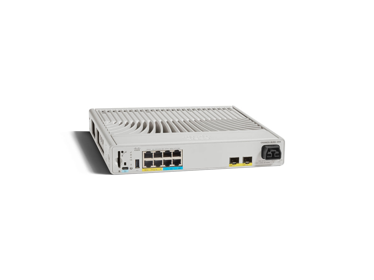 CISCO Catalyst 9000 Compact Switch 8-Port UPoE with 4xmGig 240W E