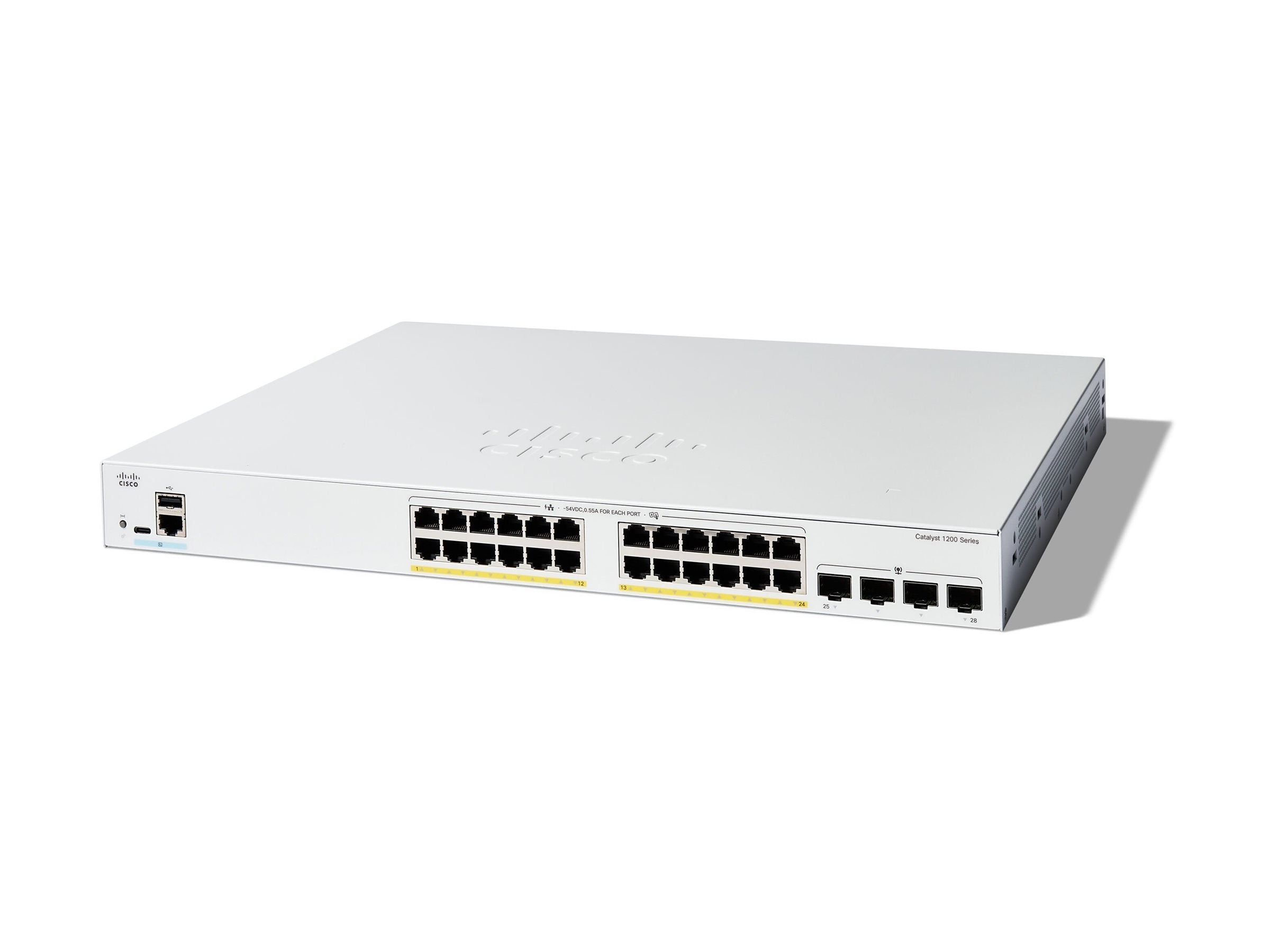 CISCO Catalyst 1200 24-port GE Full PoE 4x1G SFP