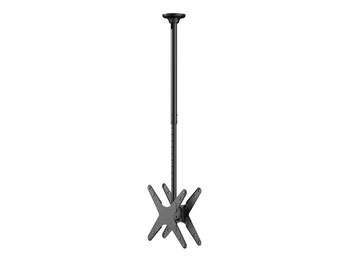 NEOMOUNTS FPMA-C340DBLACK Support de plafond pour écran de 32-75p - h 106-156 cm