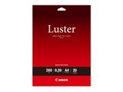 CANON LU-101 260g/m2 A4 20 feuilles pack de 1 luster paper