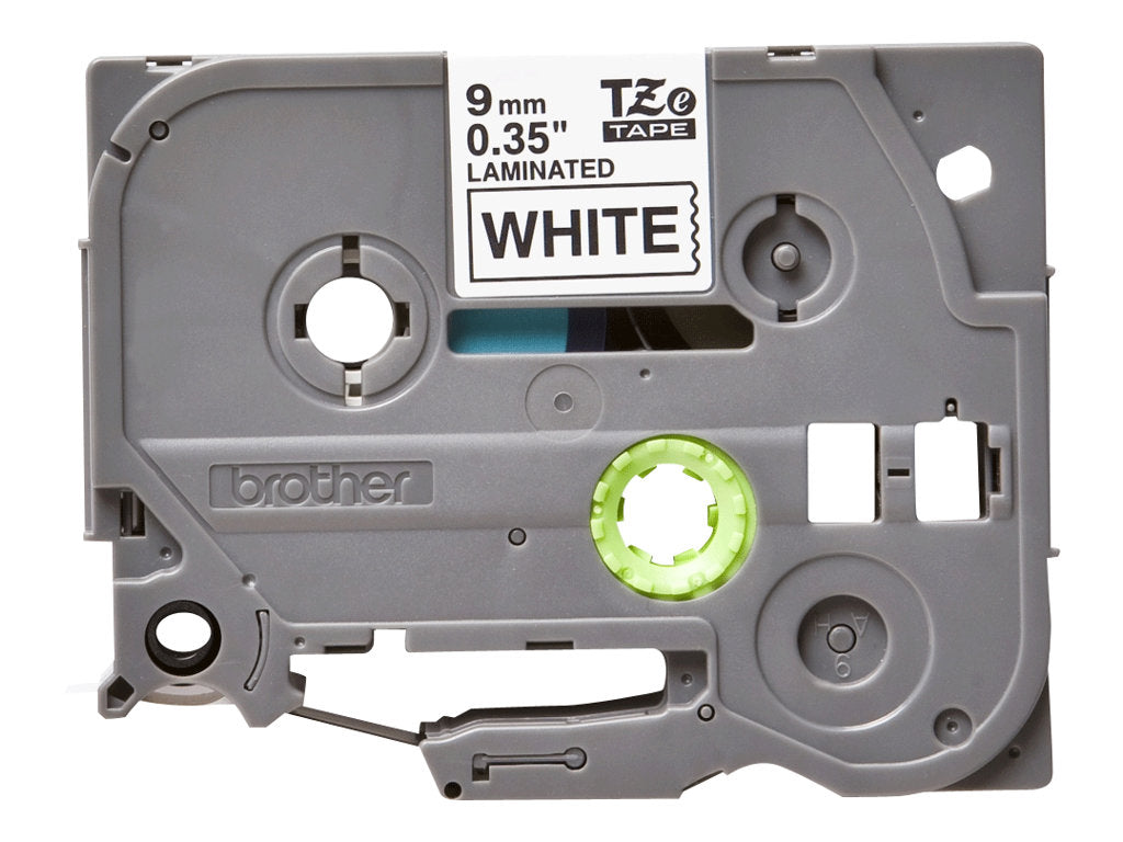 Tape/9mm black on white f P-Touch TZE
