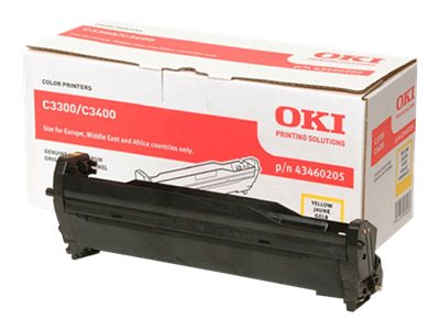OKI C3300, C3400, C3450, C3600 tambour jaune 15.000 pages