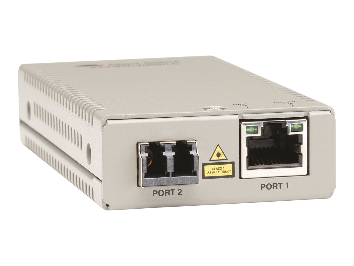 ALLIED TAA 10/100TX to 100FX/LC MM Media Rate Converter Multi-region PSU