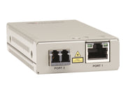 ALLIED TAA 10/100TX to 100FX/LC MM Media Rate Converter Multi-region PSU