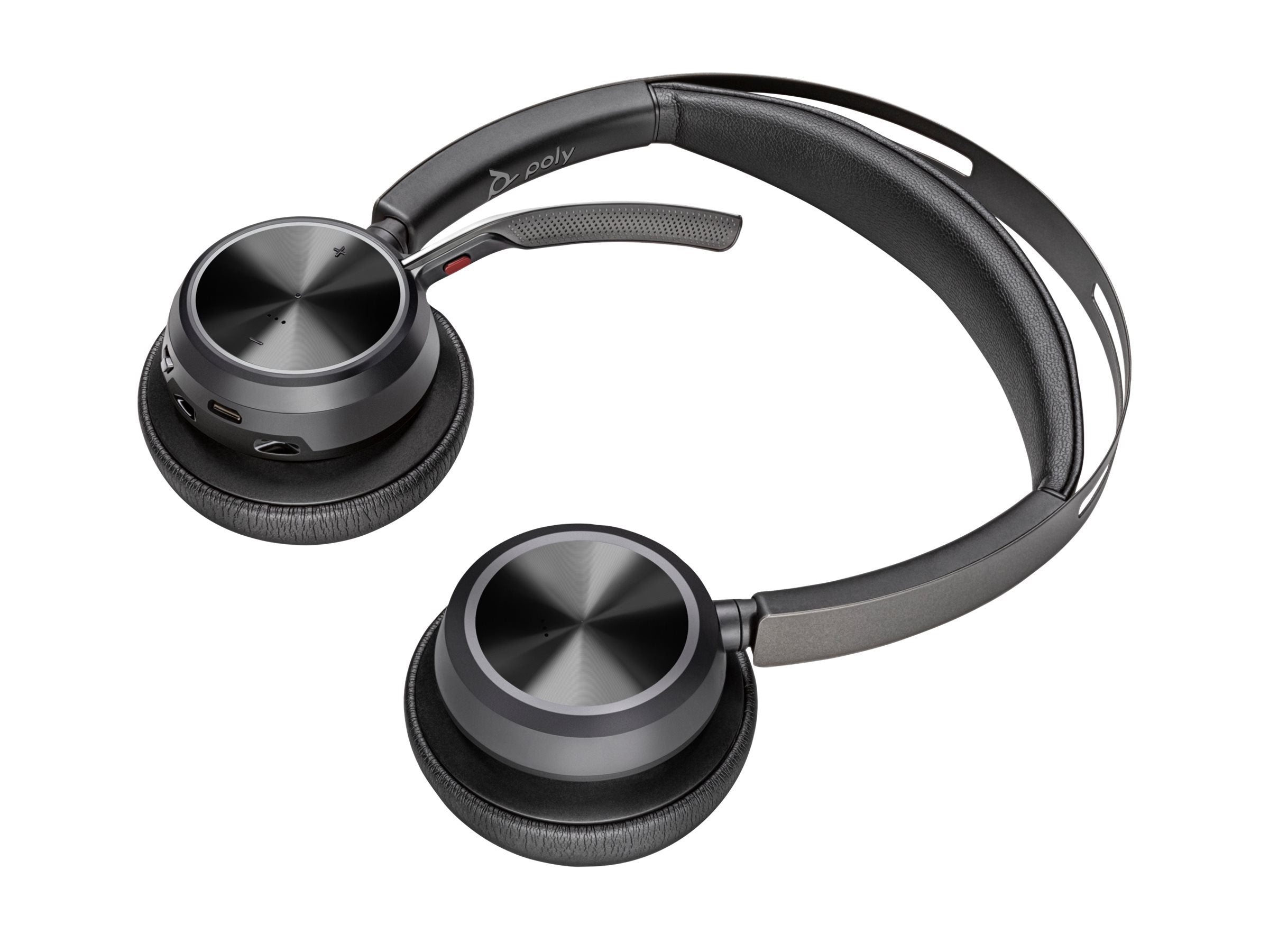HP Poly Voyager Focus 2 USB-C Bluetooth Headset +USB-C/A Adapter
