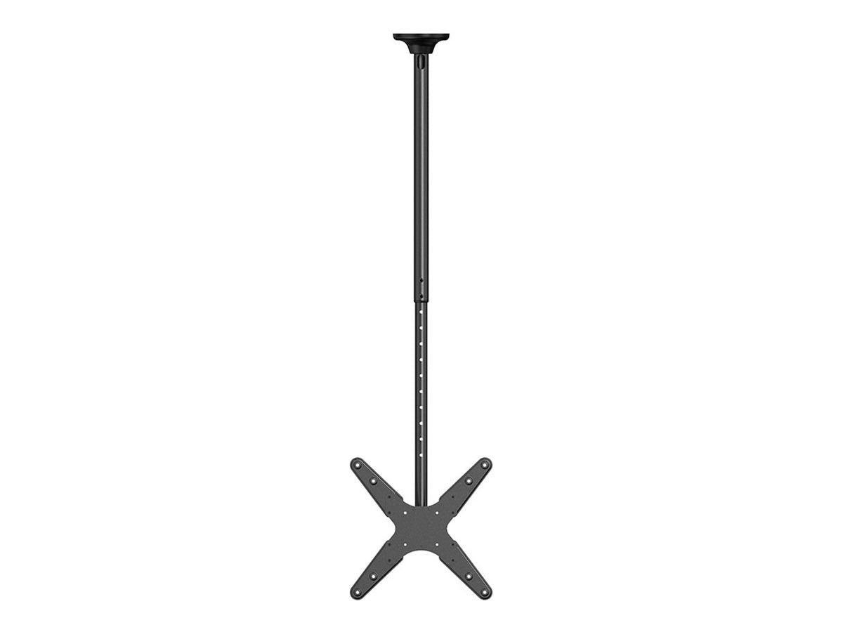 NEOMOUNTS FPMA-C340BLACK Support de plafond pour écran de 32-75p - h 106-156 cm