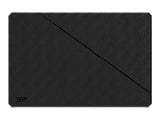 SILICON POWER External HDD Stream S07 6To 3.5p USB 3.2 adaptor EU Led light Black