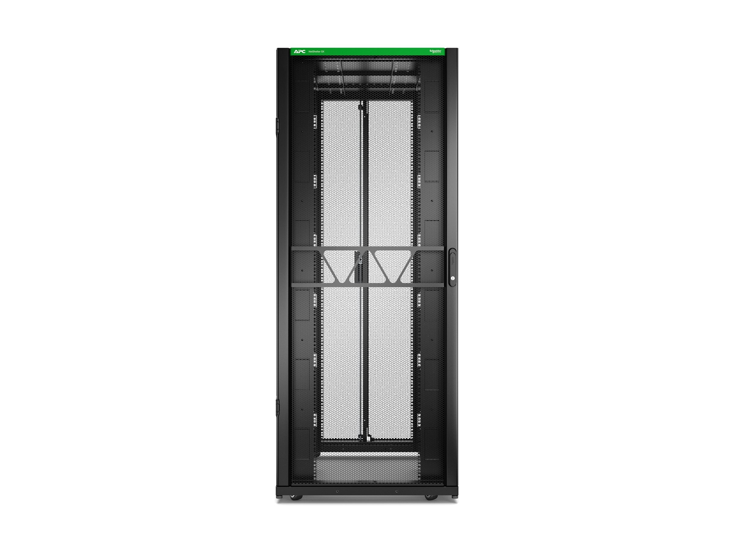 APC NetShelter SX Gen 2 Rack cabinet 1991H x 800W x 1200D mm with sides floor-standing Black 42U 19 TAA Compliant