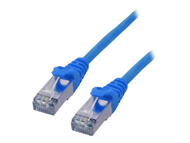 MCL Cordon de brassage RJ45 CAT 6 F/UTP CAT 6 F/UTP Patch cable - 2m Blue    (P)