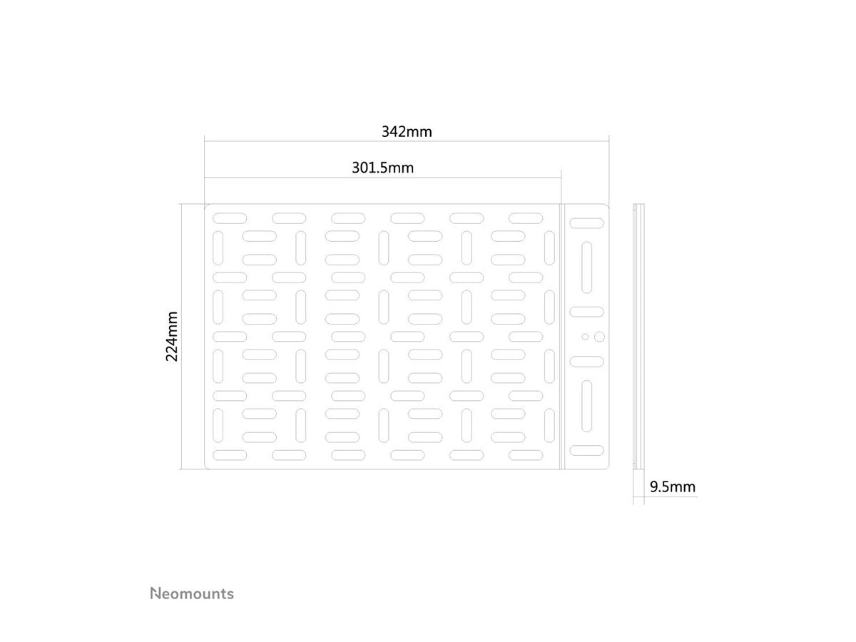 NEOMOUNTS NS-MPM100 Support pour lecteur multimédia - universel