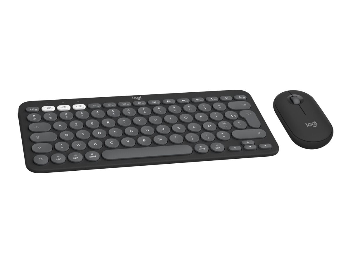 LOGITECH Pebble 2 Combo for Mac - TONAL GRAPHITE - (FRA) - BT - N/A - CENTRAL-419 - MAC