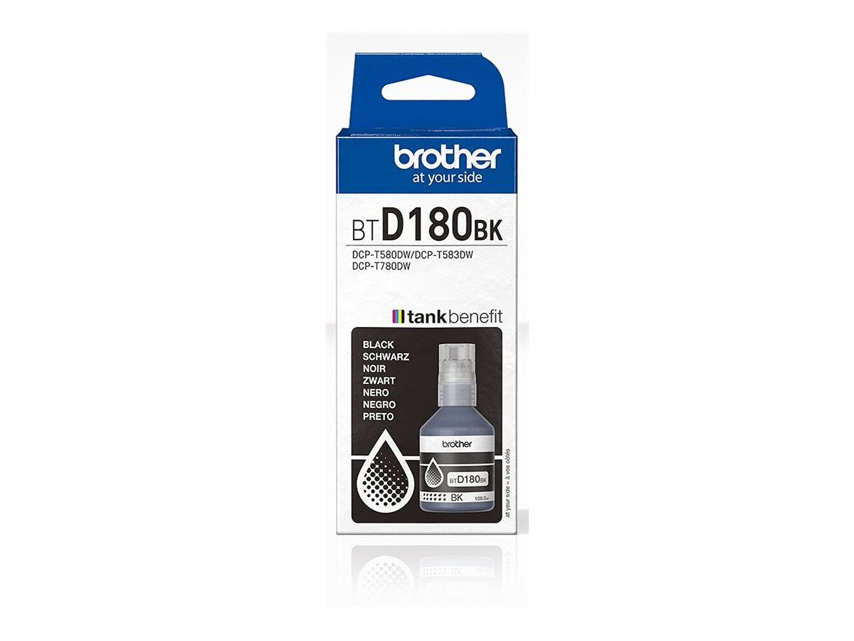 BROTHER Black ink bottle yield up to 7.500 pages