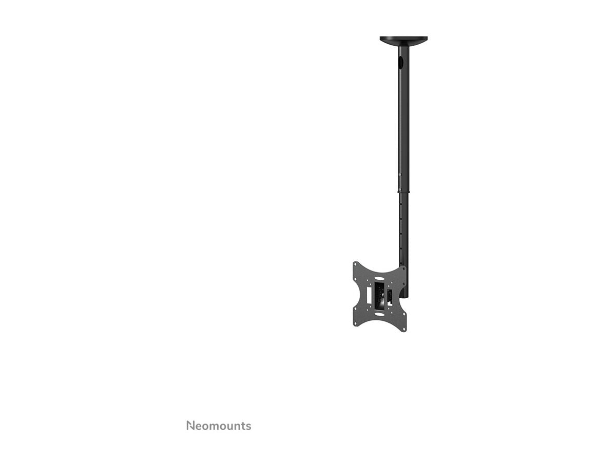 NEOMOUNTS FPMA-C060BLACK Support de plafond pour écran de 10-40p - h 60-85 cm