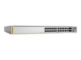ALLIED L3 Stackable Switch 20x 10/100/1000-T PoE+ 4x 100M/1G/2.5G/5G-T PoE+ 4x SFP+ Ports and dual fixed PSU EU Power Cord