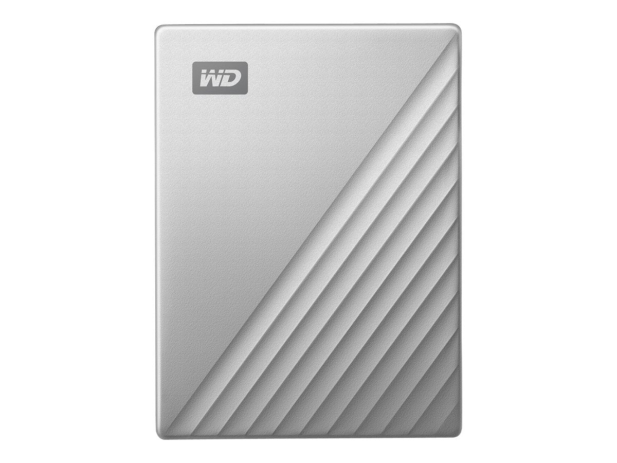 WD My Passport Ultra Mac 5To Silver USB-C/USB3.0 HDD 2.5p Metal finish RTL portable extern
