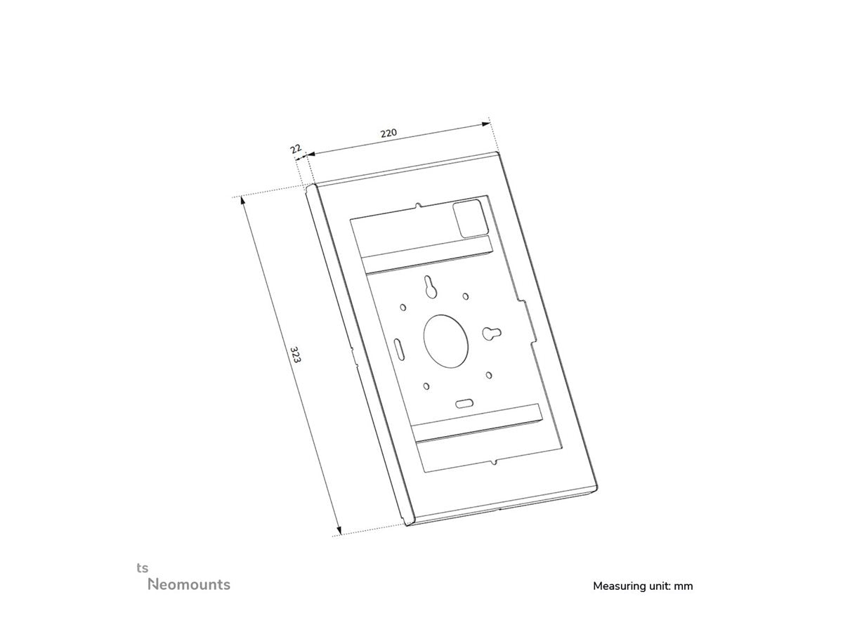 Neomounts WL15-601BL1 Tablet casing - 10