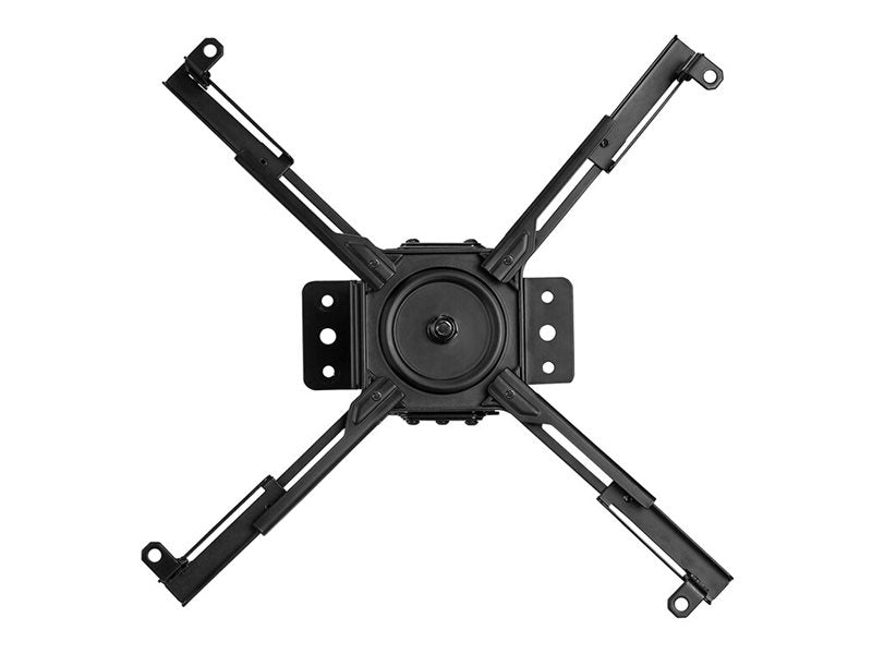 NEOMOUNTS CL25-550BL1 Support de plafond pour vidéoprojecteur - h 74.5-114.5 cm - installation facile - orientable