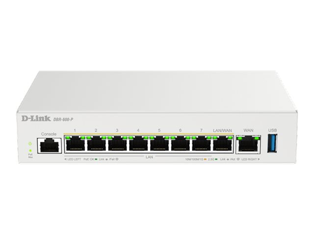 D-LINK Routeur PoE VPN Double-WAN & Contrôleur Wi-Fi
