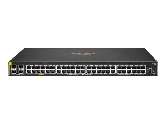HPE Aruba Networking CX 6100 48G Class4 PoE 4SFP+ 740W Switch (EN)