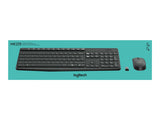 LOGITECH MK235 Wireless Keyboard&Mouse GREY Clavier QWERTY (US)