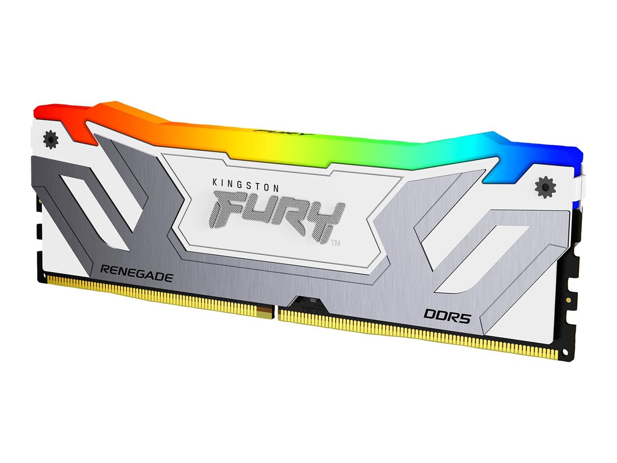 KINGSTON 24Go 8400MT/s DDR5 CL40 CUDIMM FURY Renegade RGB White XMP