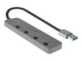 LINDY 4 port USB 3.0 hub with on/off switch