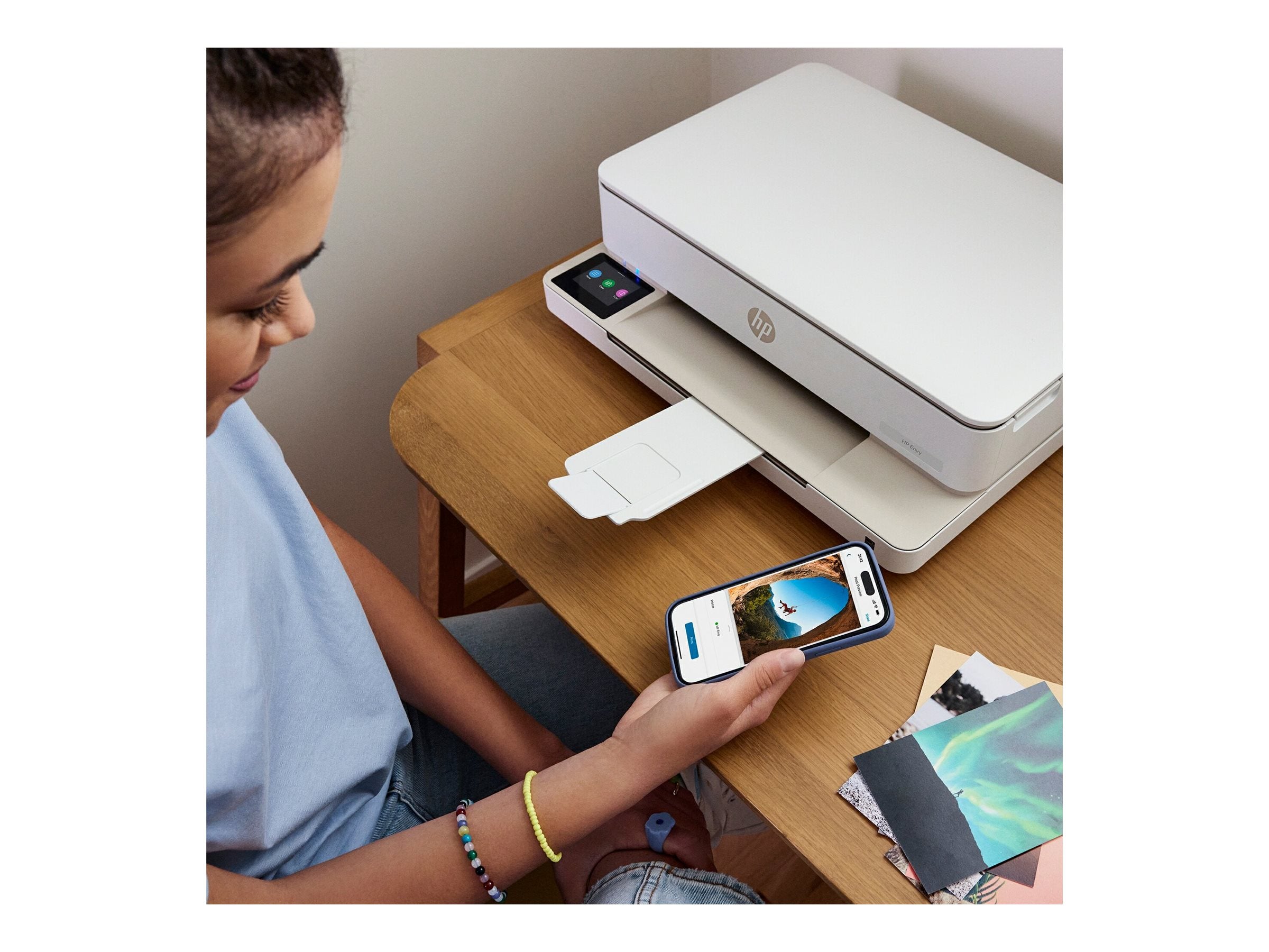 HP ENVY 6120e All-in-One MFP colour inkjet 216x297mm A4 8ppm Copy 10ppm Print 100sheets USB Wi-Fi portobello