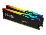 KINGSTON 16Go 5600MT/s DDR5 CL36 DIMM Kit of 2 FURY Beast RGB EXPO
