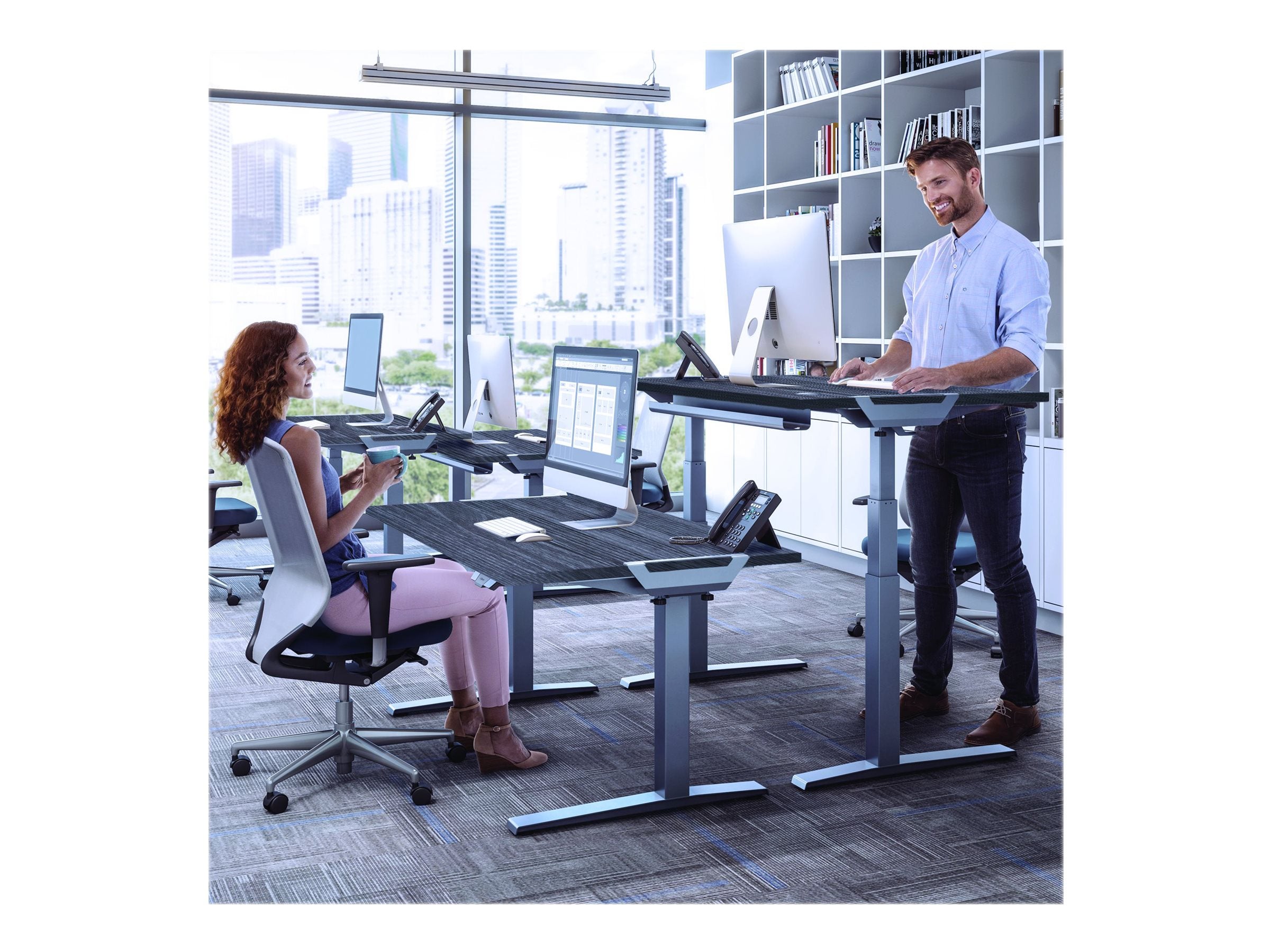 FELLOWES LEVADO PLATEAU SEUL CHENE NEWPORT 160CM X 80CM