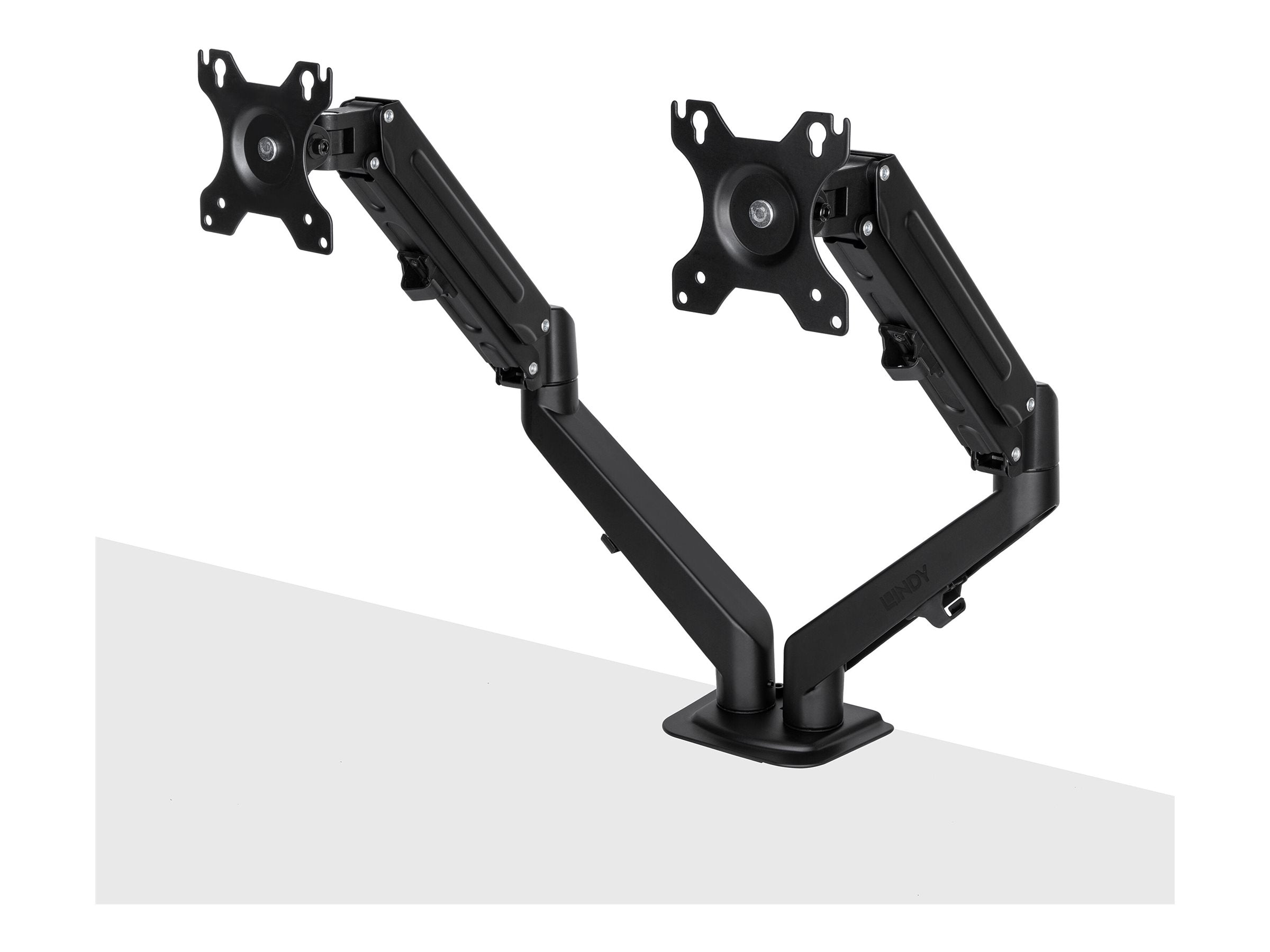 LINDY Dual Mount Desktop Gas Spring Arm - Black