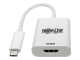EATON TRIPPLITE USB-C to HDMI Adapter M/F - 4K 60Hz HDCP 2.2 White