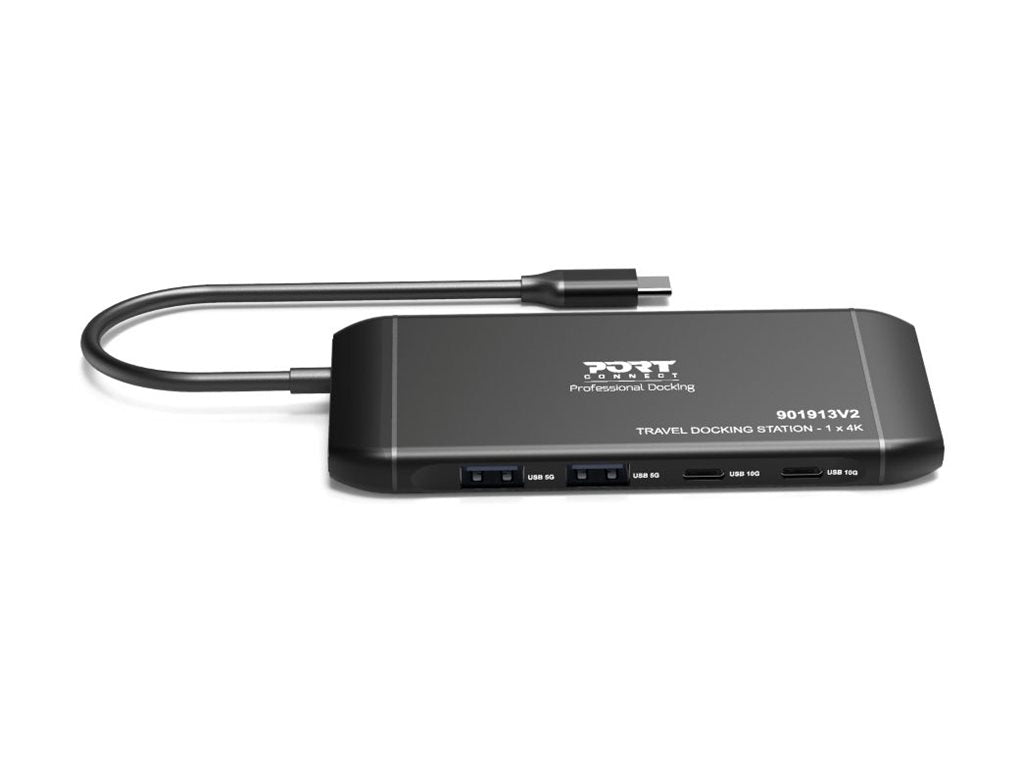 PORT DESIGNS Docking Type C Travel 1x 4K PD 100W DP or HDMI
