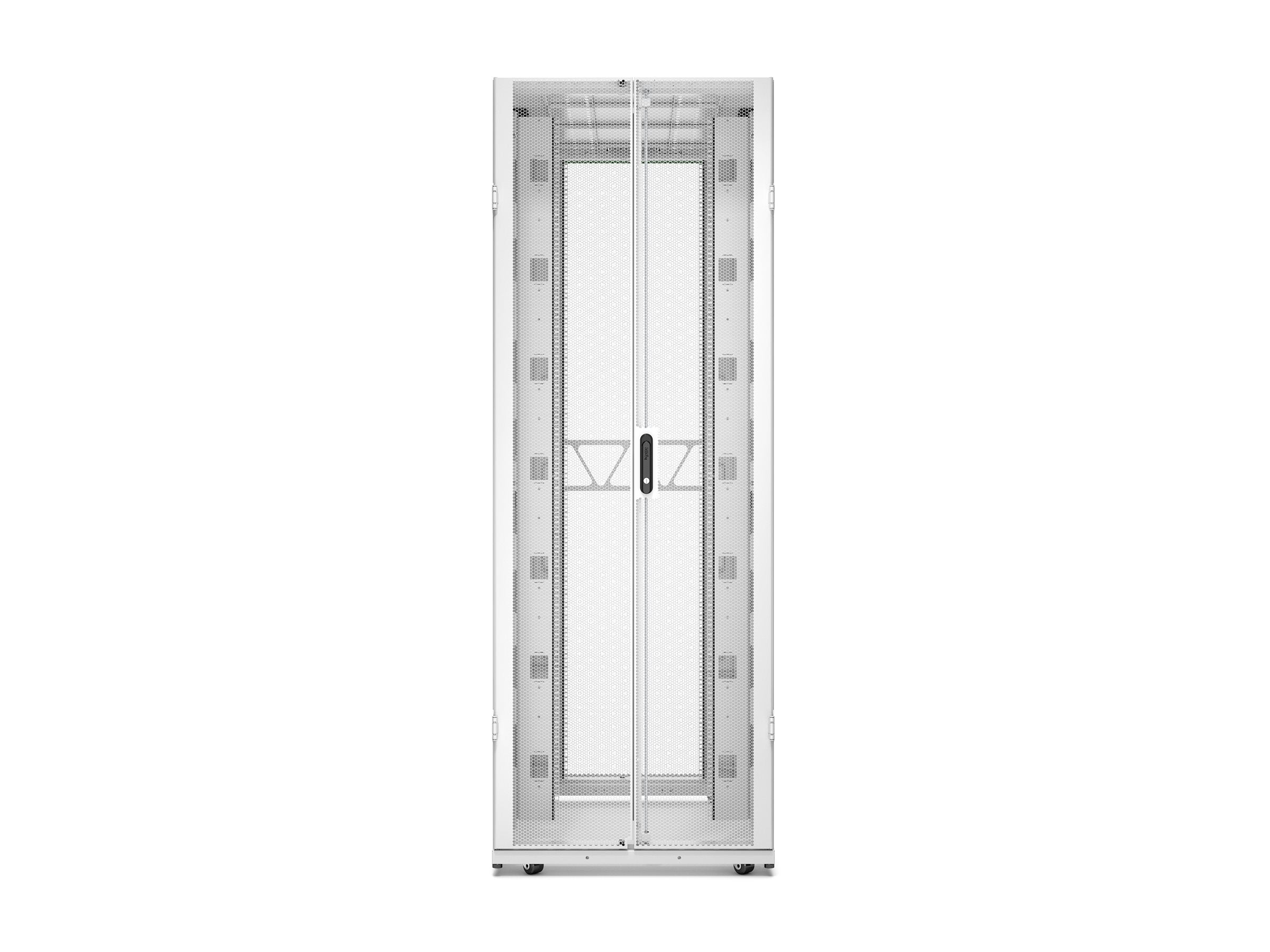 APC NetShelter SX Gen 2 Rack cabinet 2258H x 800W x 1200D mm with Sides floor-standing white 48U 19 TAA Compliant