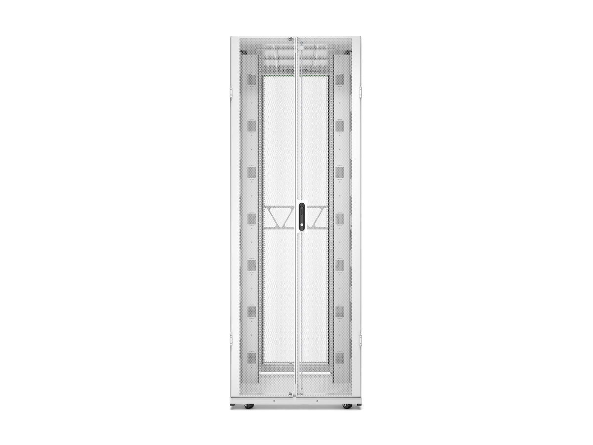 APC NetShelter SX Gen 2 Rack cabinet 2258H x 800W x 1200D mm with Sides floor-standing white 48U 19 TAA Compliant