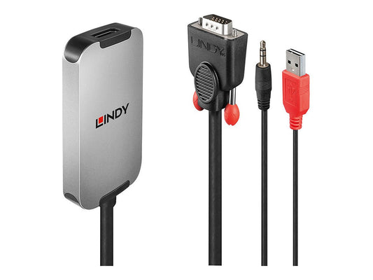 LINDY VGA to DisplayPort 1.2 Converter