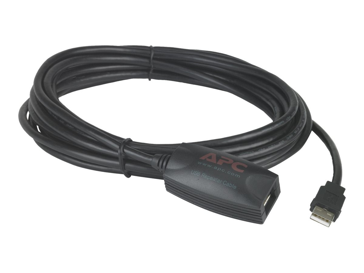 APC NetBotz USB Latching Repeater Cable Repeater USB USB 2.0 4 pin USB Type A / 4 pin USB Type A