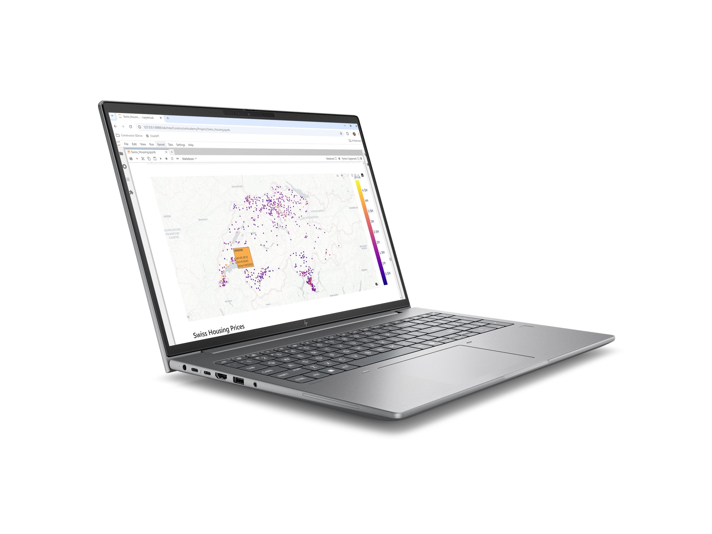 HP ZBook X G2i 16 Intel Core Ultra 7 356H 16p WUXGA 24Go DDR5 1To SSD be+BT 6C Batt FPS W11P NG PRM 1yr Wrty