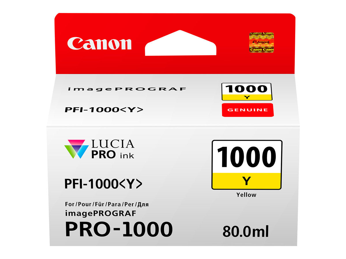 Ink/PFI-1000 Cartridge YL