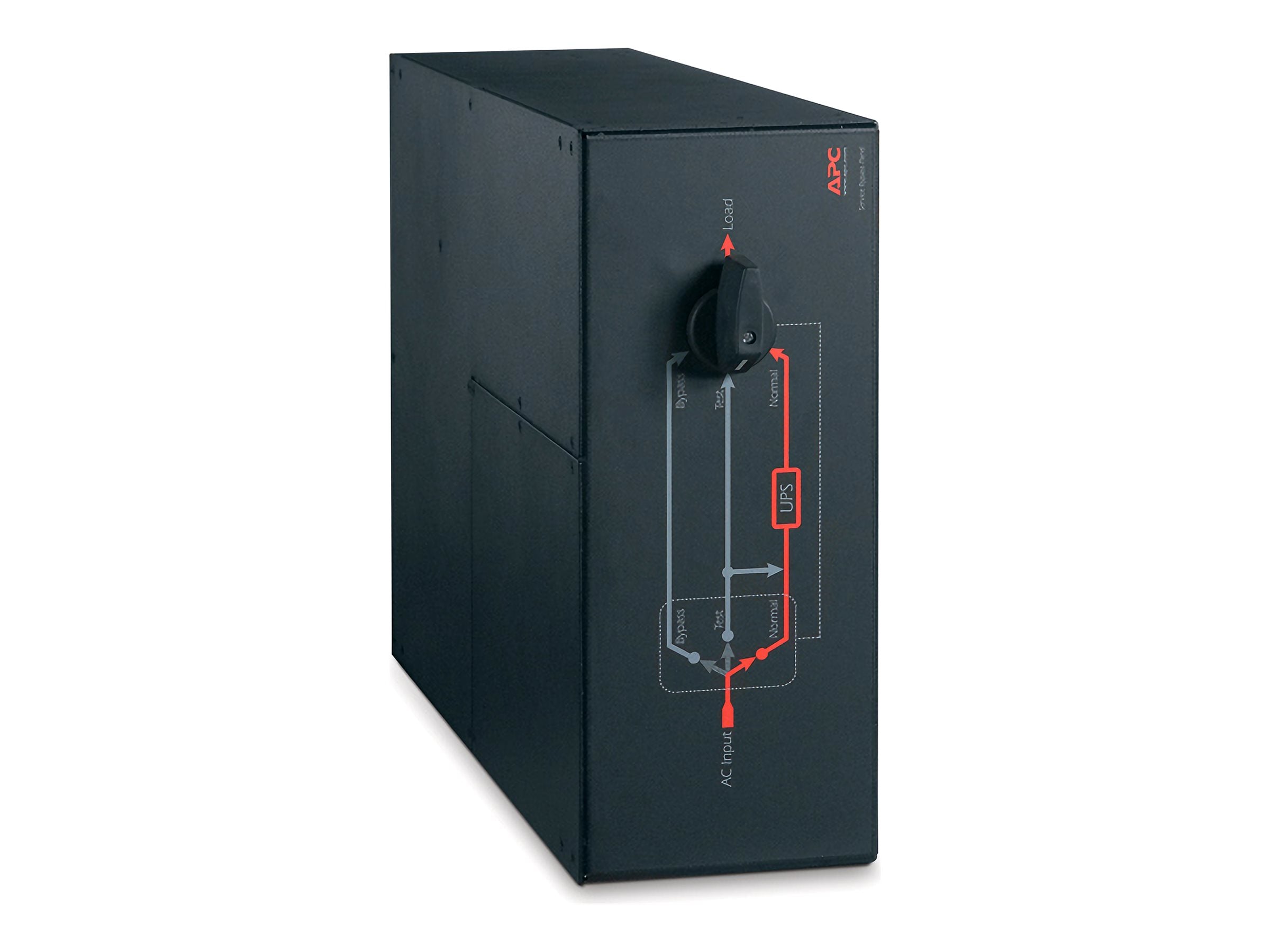 APC Service Bypass Panel Bypass switch rack-mountable AC 200/240V output connectors 3 4U 19 Black