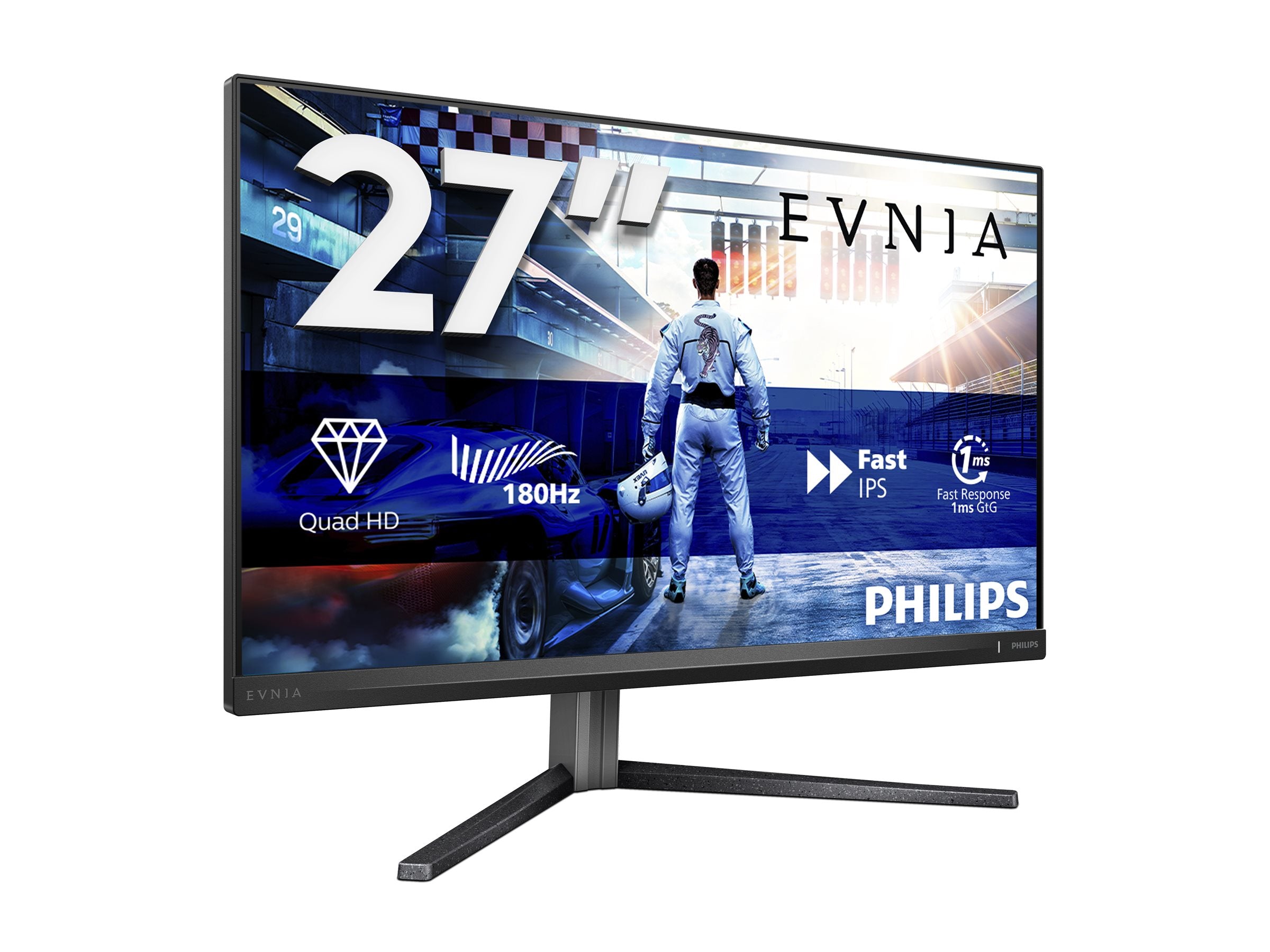PHILIPS 27M2N5500 27p Gaming Monitor 2560x1440 1ms 250cd/m2 HDMI DP Black/Grey
