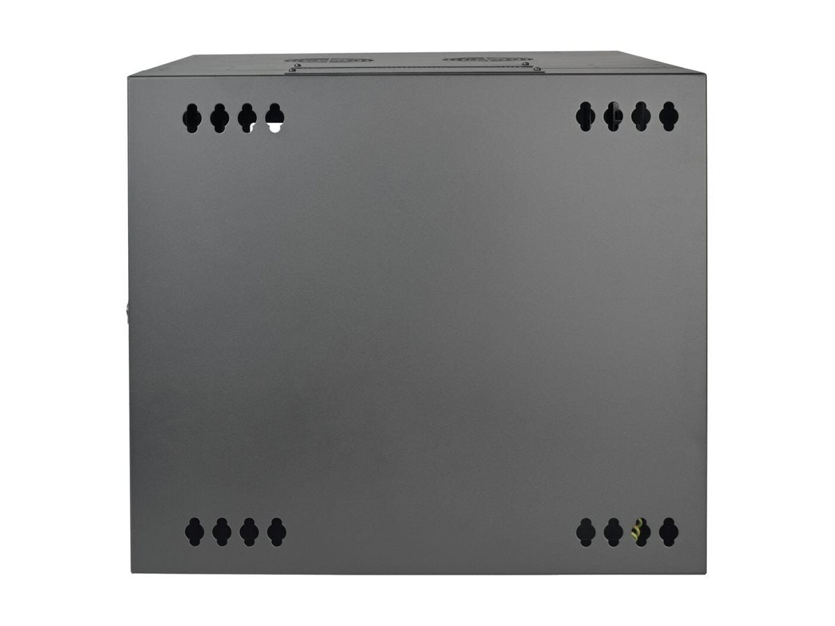 EATON TRIPPLITE 10U Wall Mount Rack Enclosure Server Cabinet w/Swinging Door Acrylic Window Rack cabinet wall mountable BK 10U 19