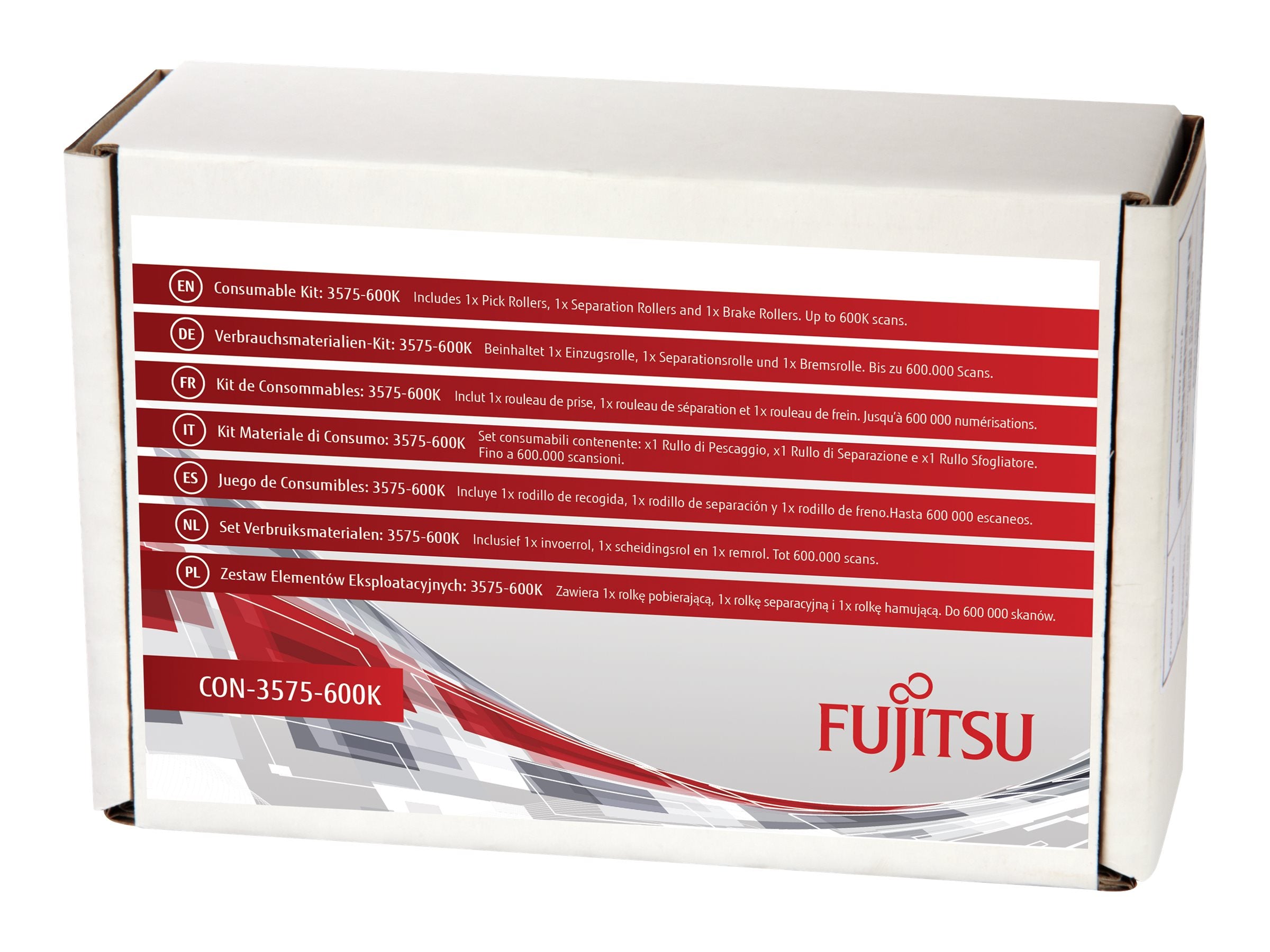 RICOH Consumable Kit 3575-600K 1 Pack For fi-6400 fi-6800