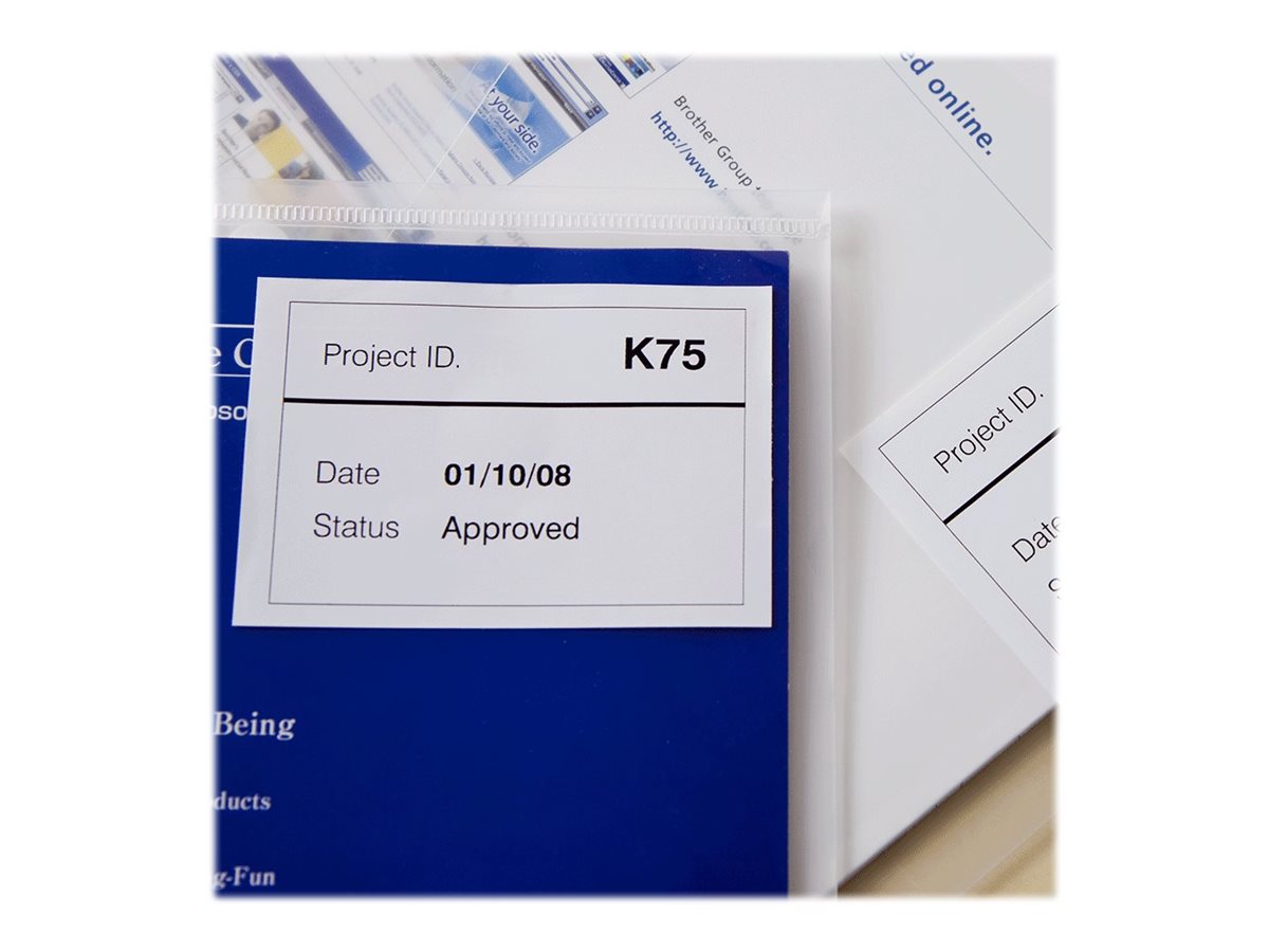 Label roll/white 62mmx36m f QL-series