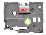 BROTHER P-TOUCH TZE-421 noir sur rouge 9mm