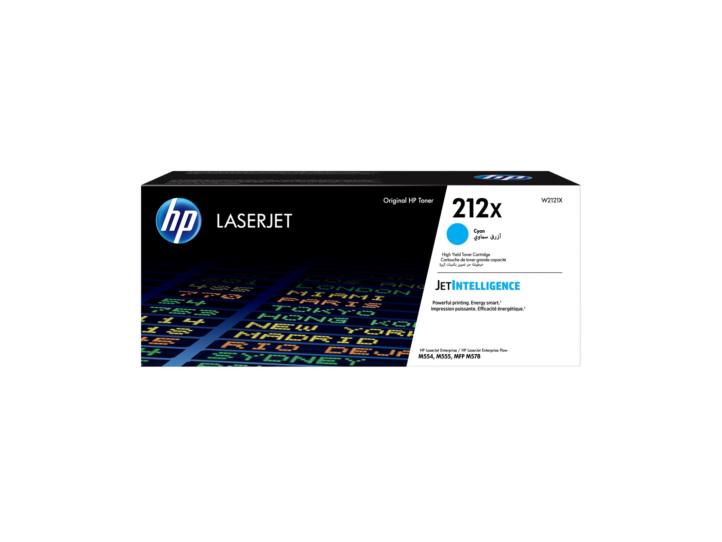 HP 212X High Yield Cyan Original LaserJet Toner Cartridge