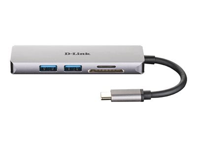 D-LINK USB-C 5-in-1 HDMI SD /microSD card reader